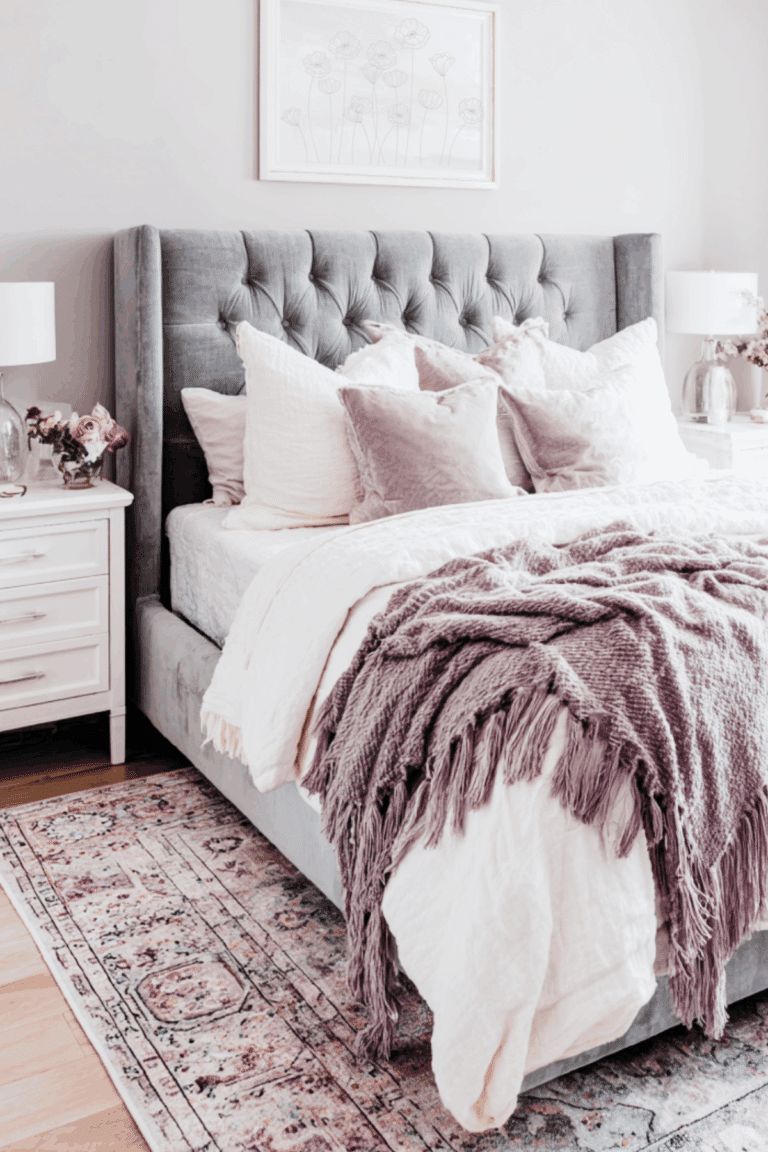 Lilac Bedroom Color Palette Ideas